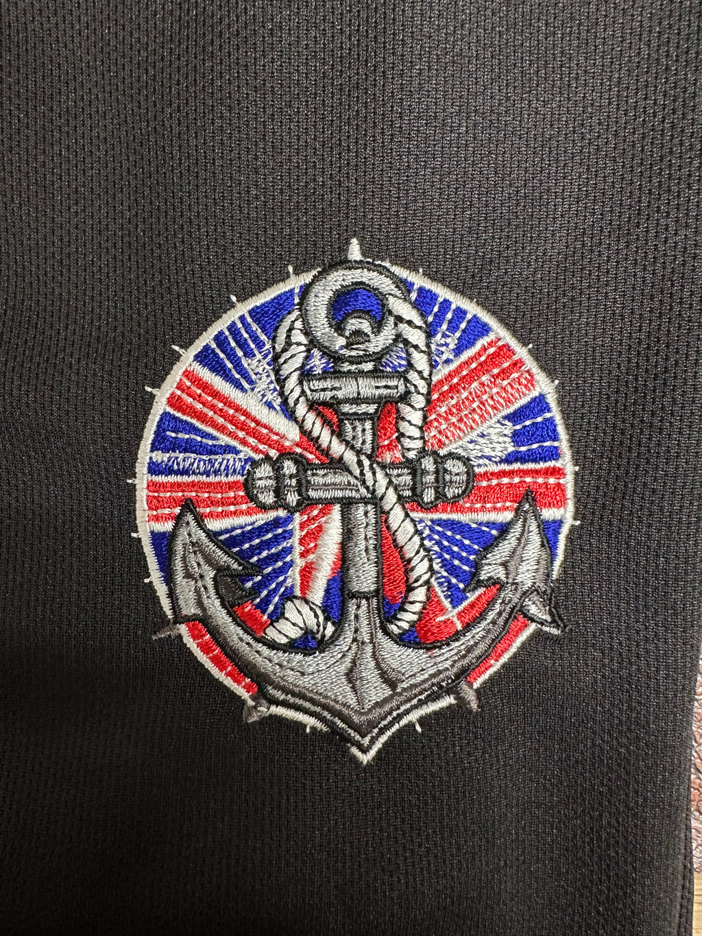 Anchor embroidered t-shirt 